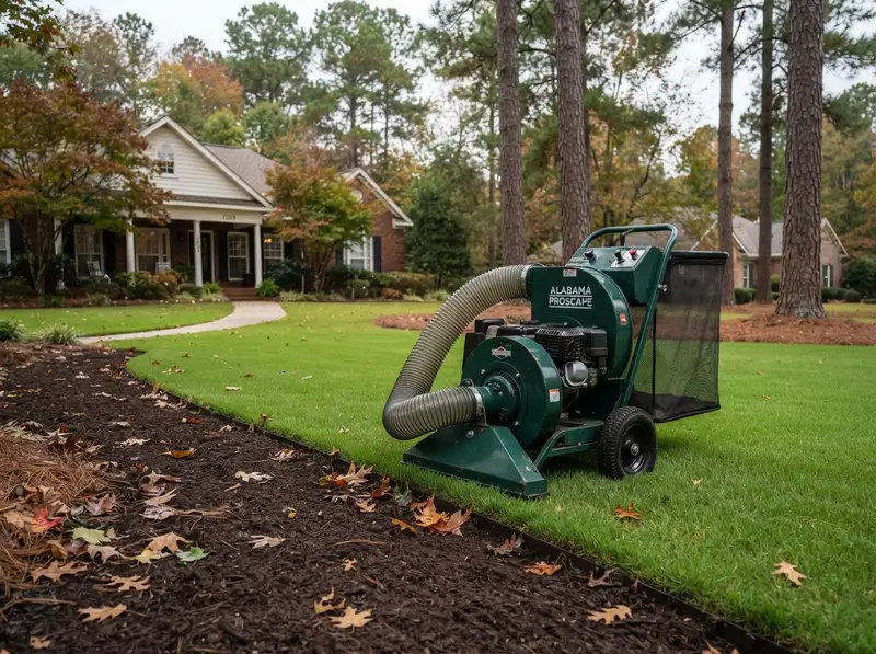 Professional seasonal yard cleanup service