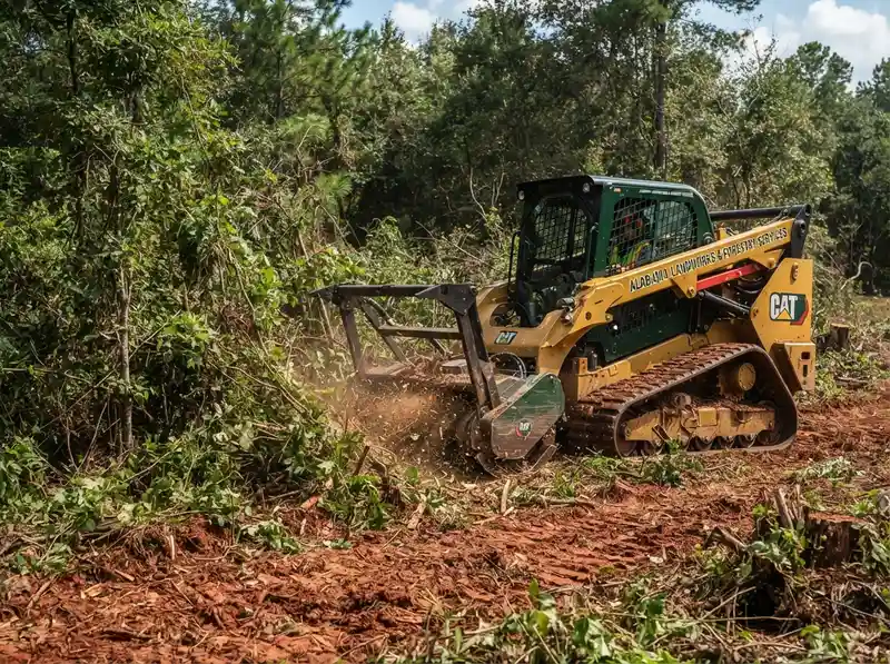 Professional bush hogging and land clearing